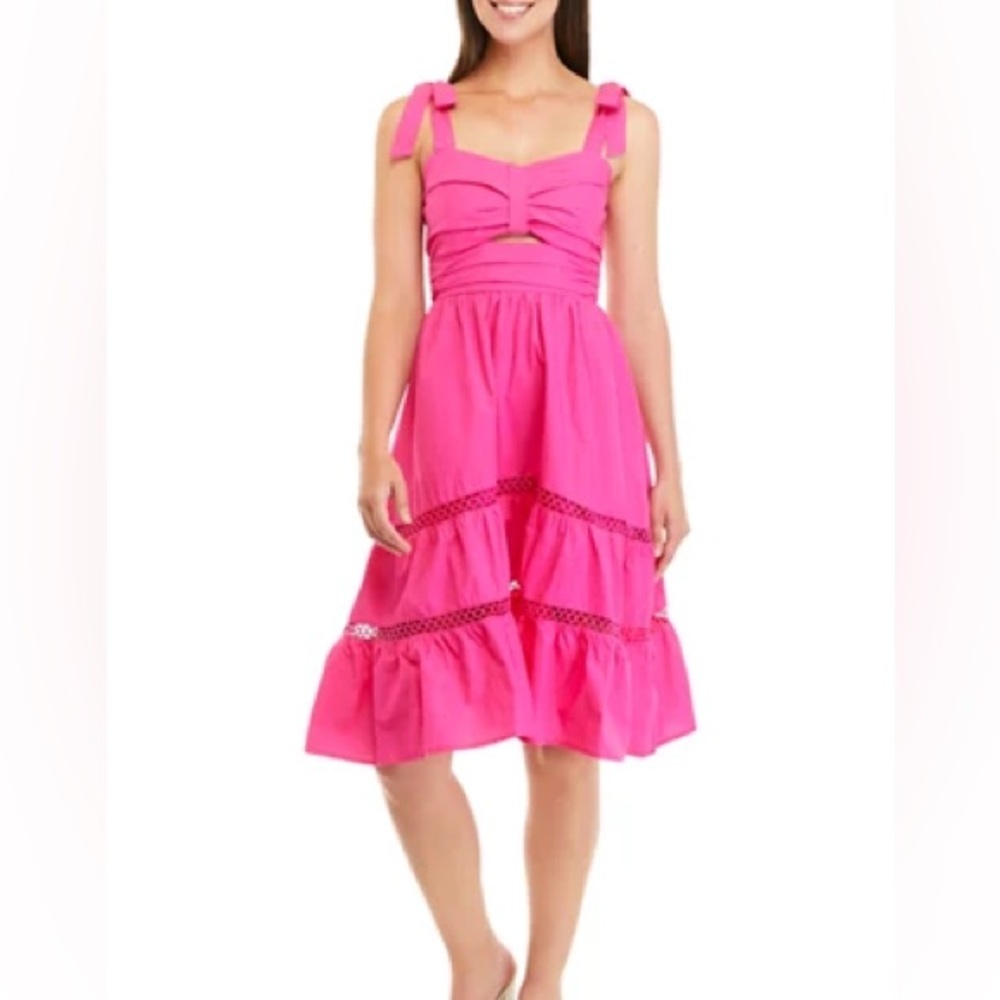 Southern Frock Mimi Midi Cutout Dress size Medium